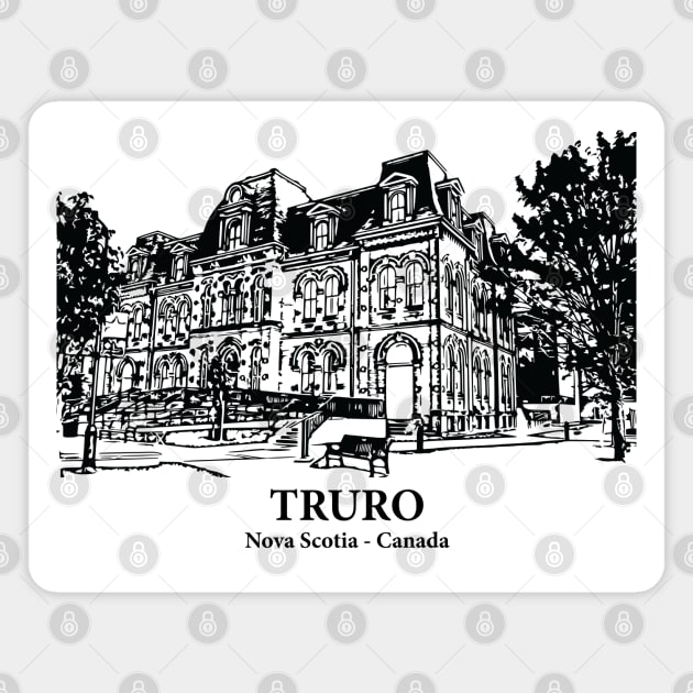 Truro - Nova Scotia Magnet by Lakeric